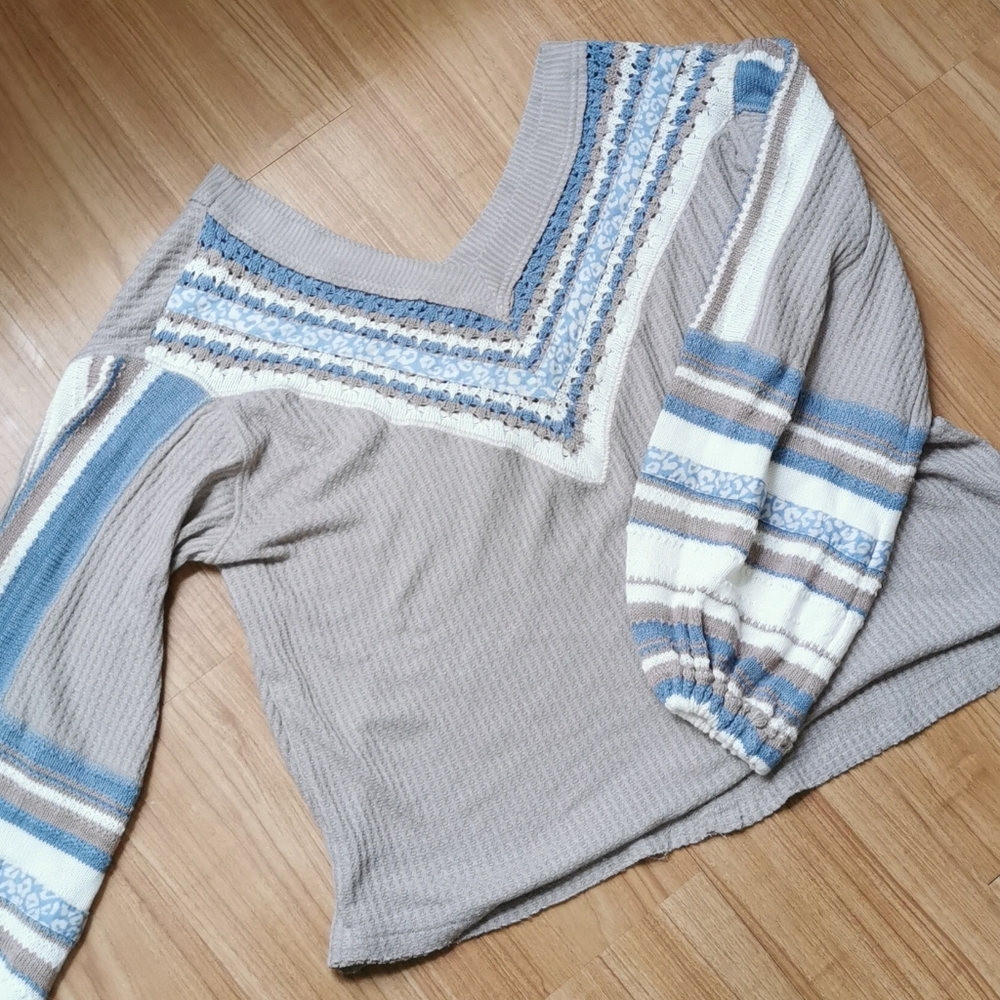 Free People oversized top